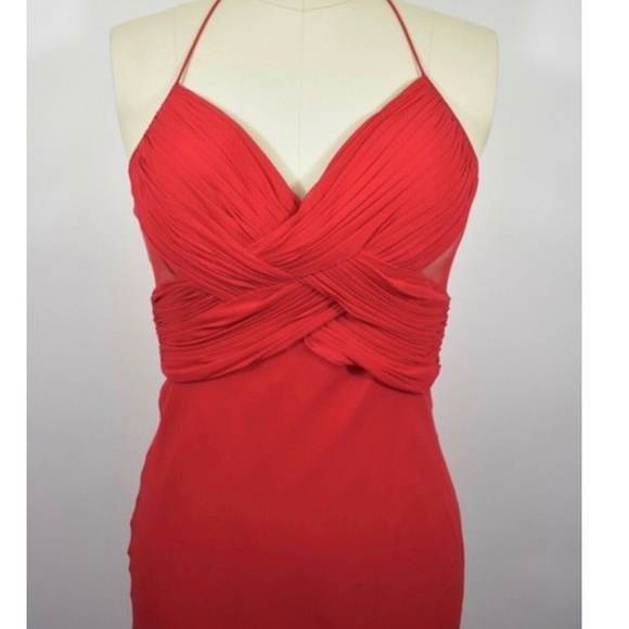 Cache Dresses & Skirts - Sale!!! ❤️ Sexy red formal chiffon Dress